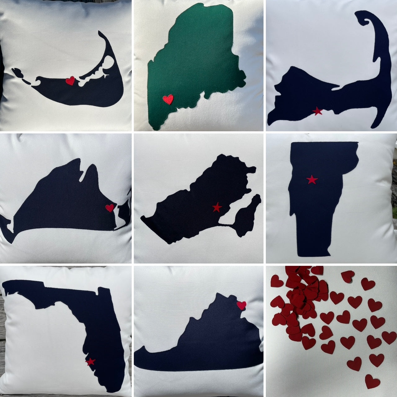 Vermont State Pillow