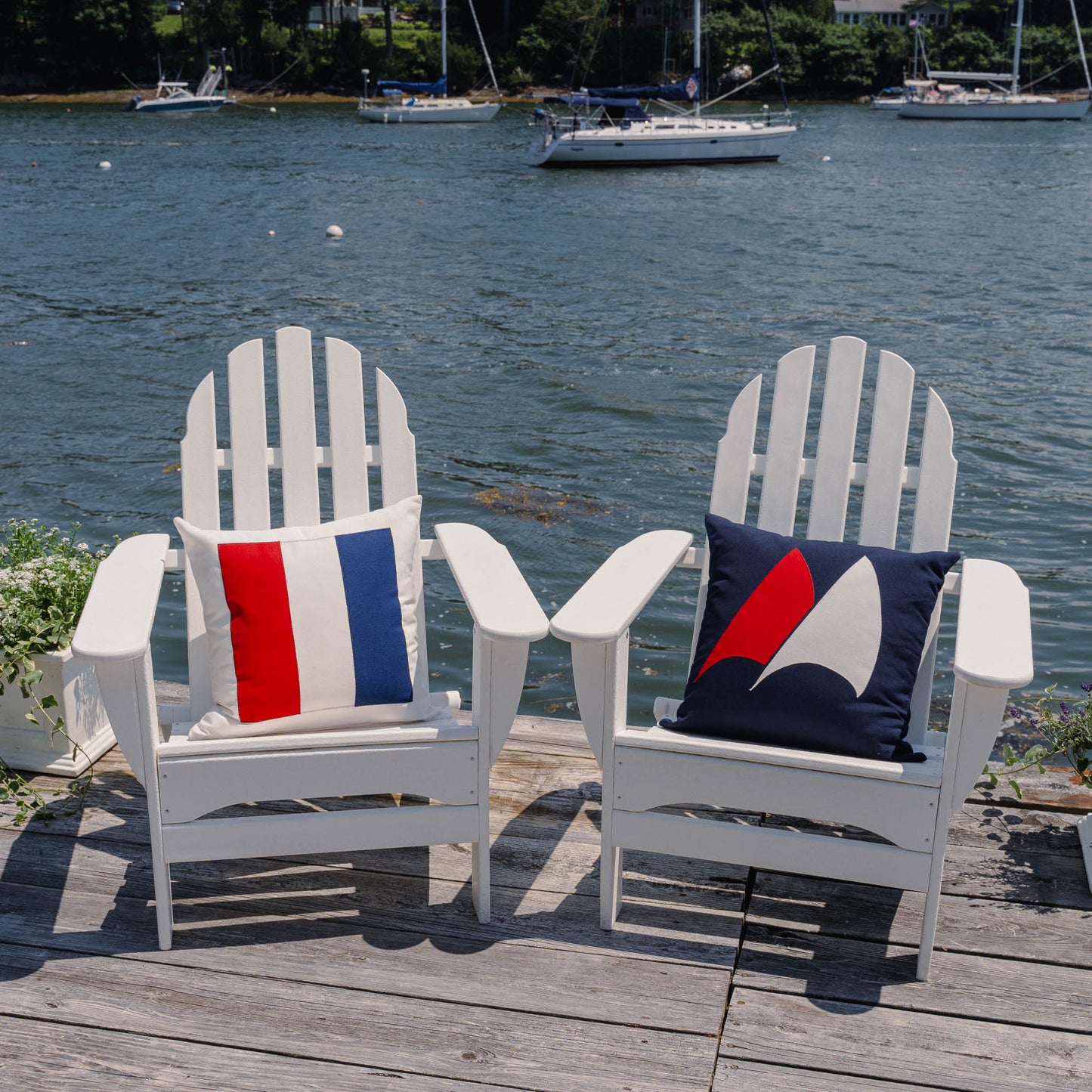 T (Tango) - Code Flag Pillow