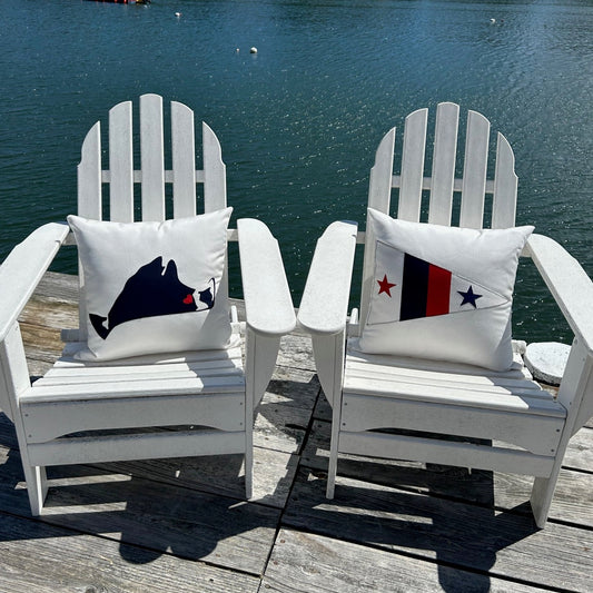 Vineyard Haven Yacht Club Pillow