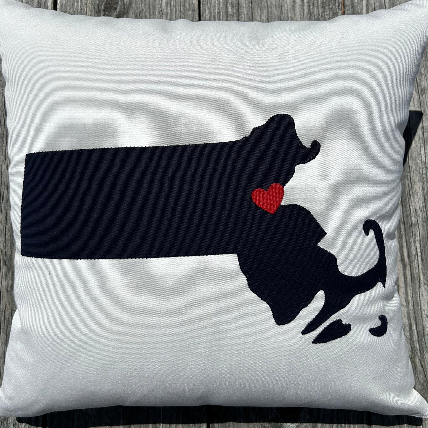 Massachusetts State Pillow