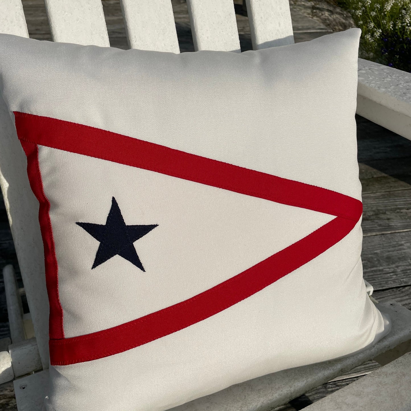 Bucks Harbor Yacht Club Pillow
