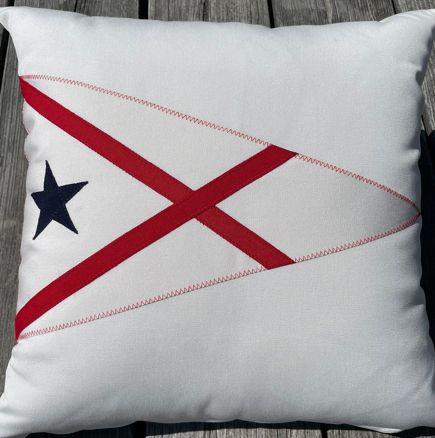 Boothbay Yacht Club Pillow