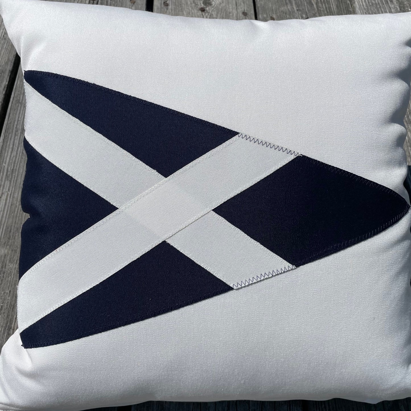 Bar Harbor Yacht Club Pillow