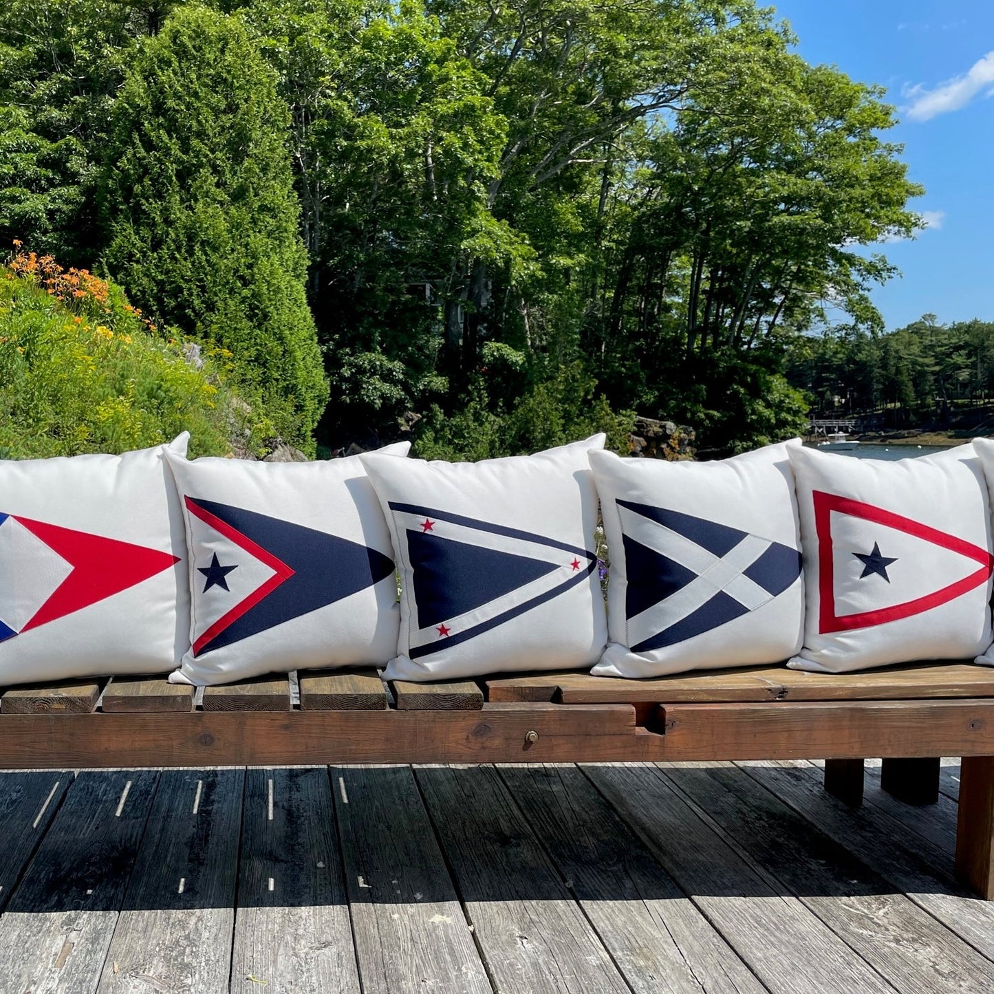 Rockland Yacht Club Pillow