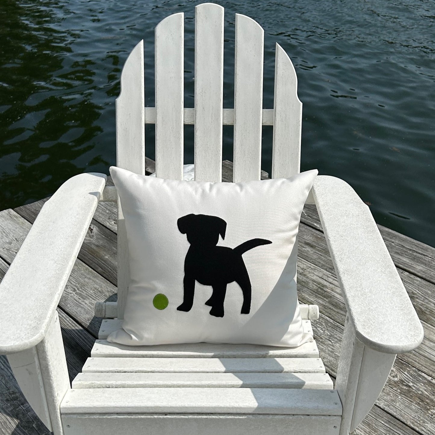 Boatyard Dog Pillow