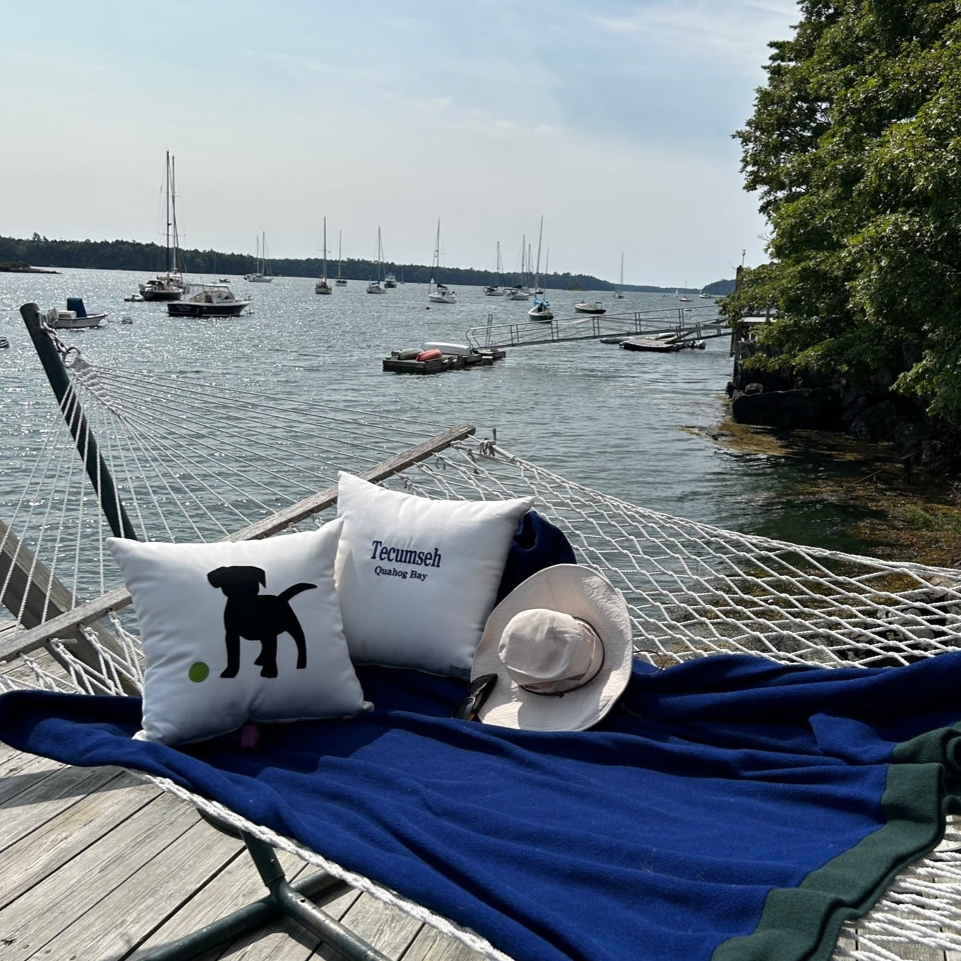 Boatyard Dog Pillow