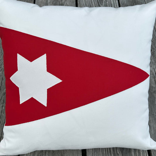Sandy Bay Yacht Club Pillow