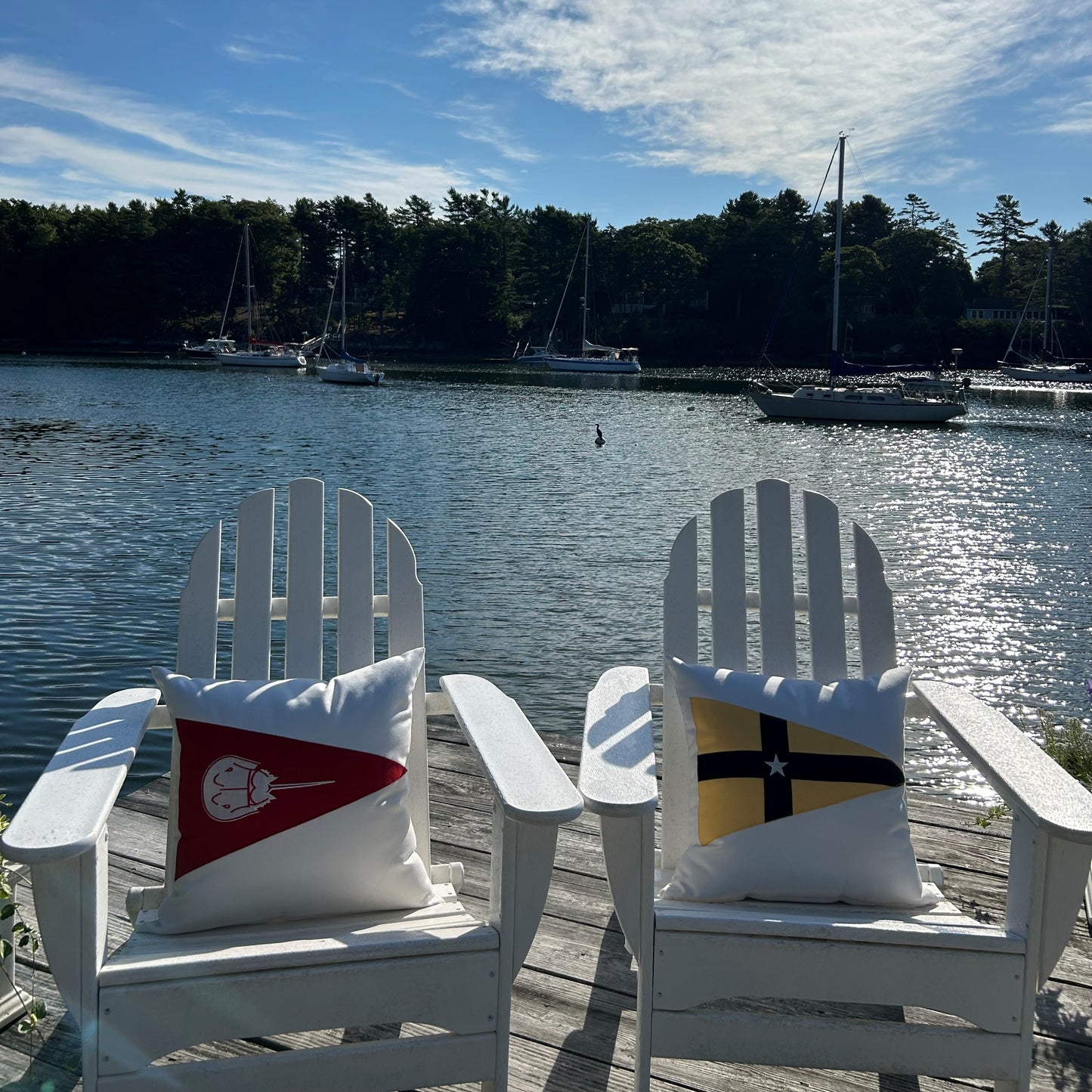 Monomoy Yacht Club Pillow