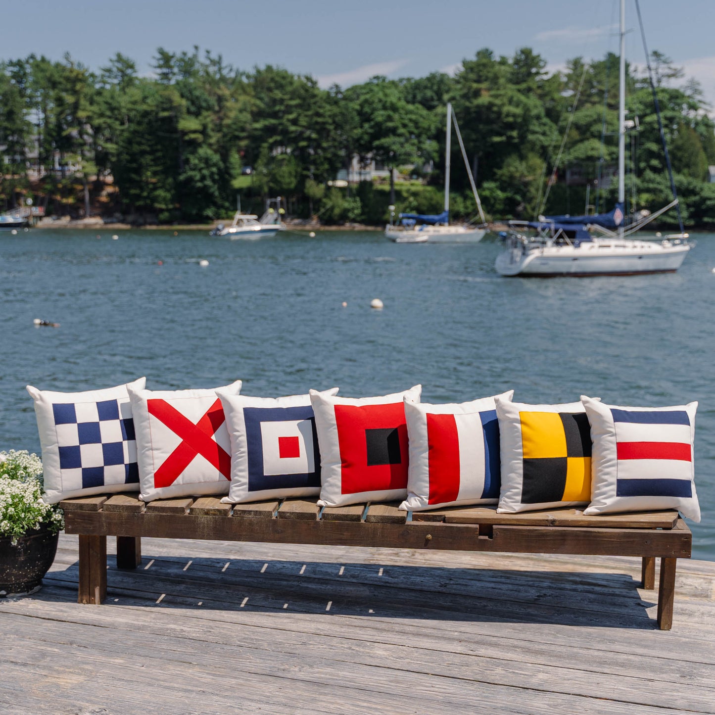 Quarantine - Code Flag Pillow