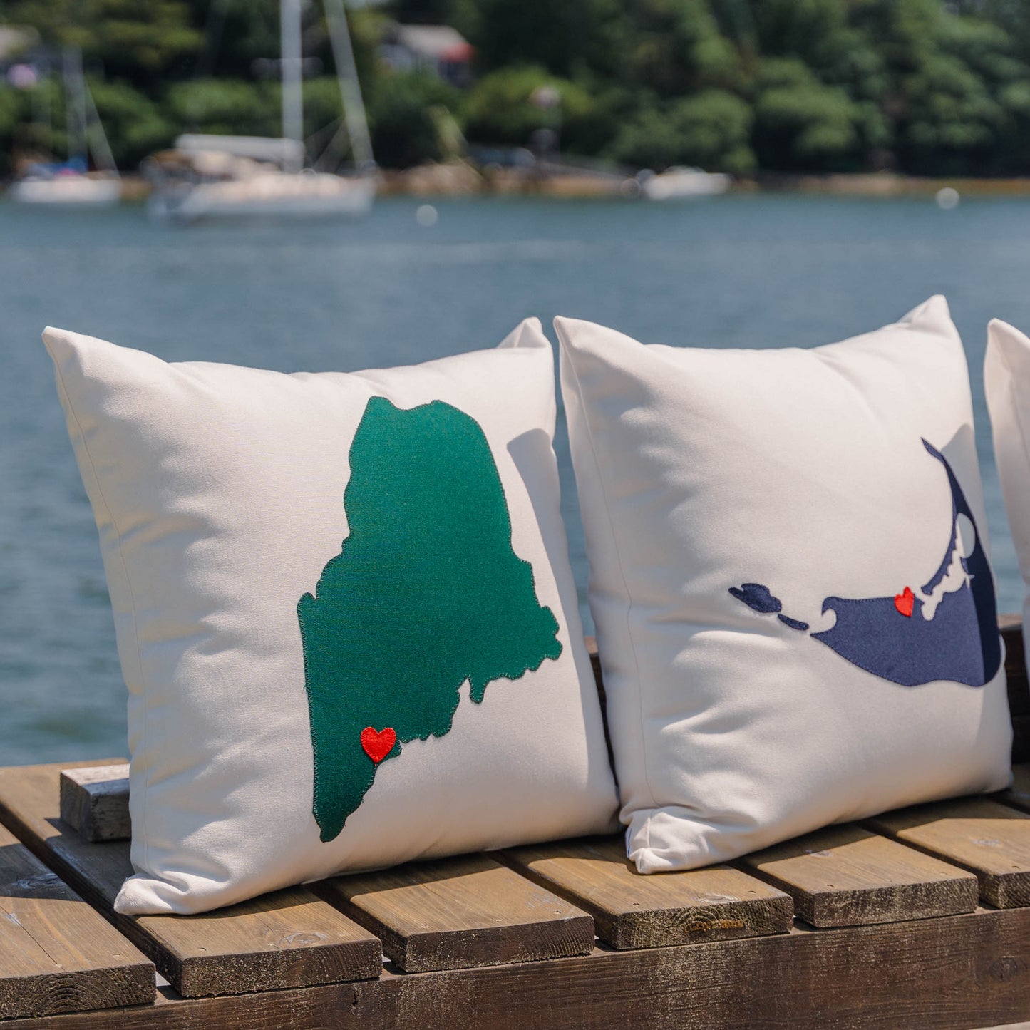 Maine State Pillow