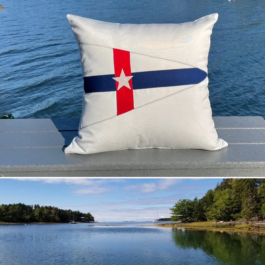 Boston Yacht Club Pillow