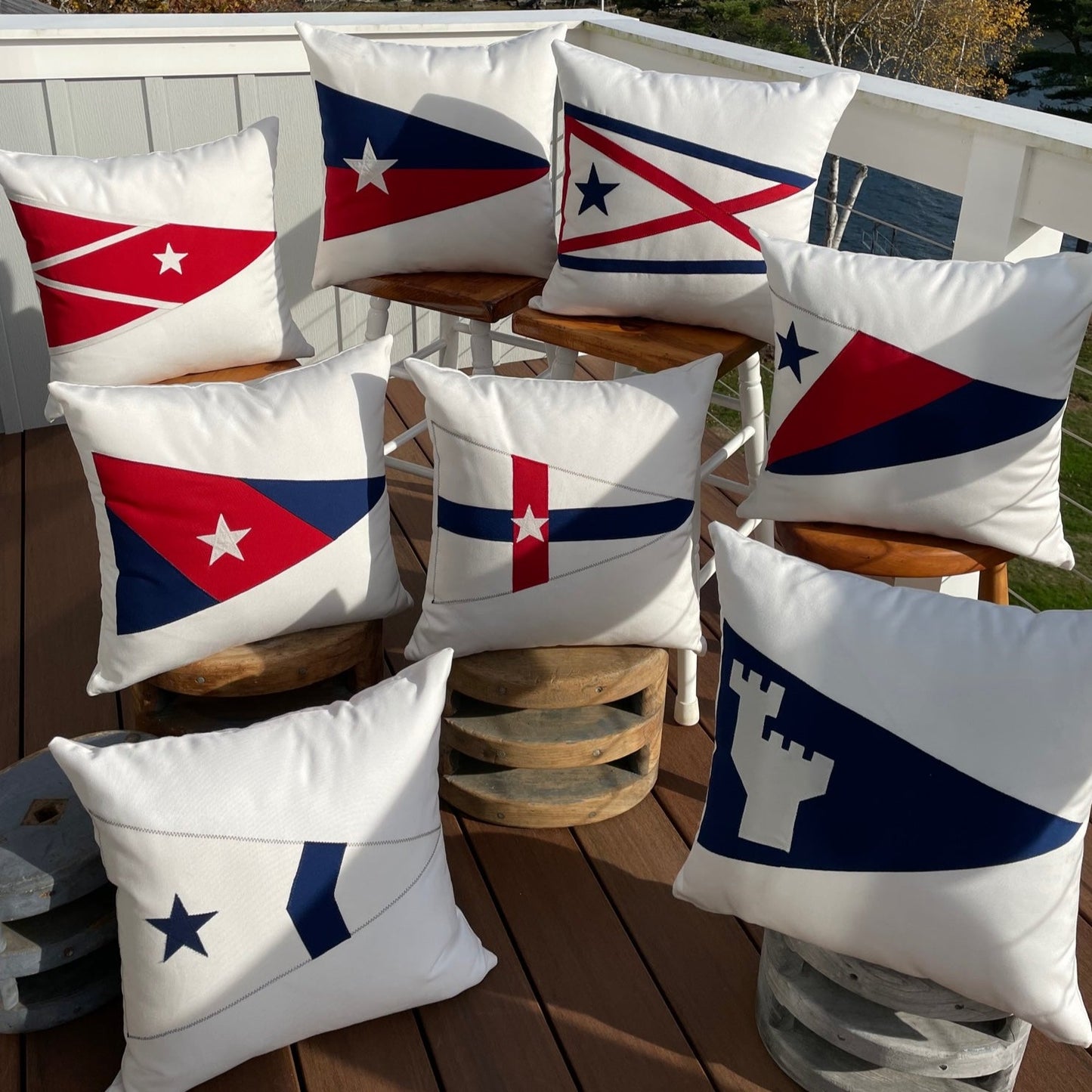 Marblehead Yacht Club Pillow