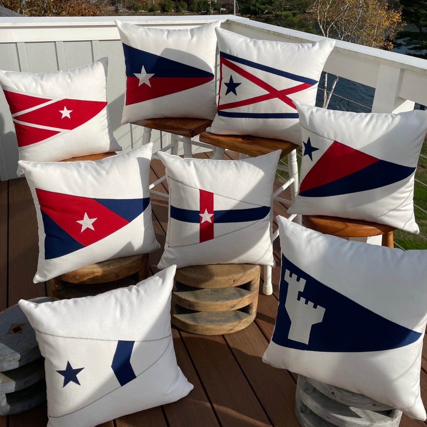 Boston Yacht Club Pillow