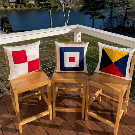 Z (Zulu) - Code Flag Pillow