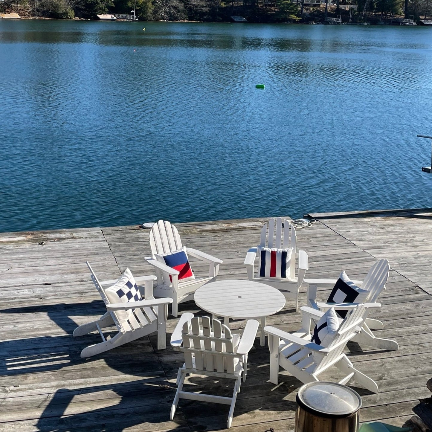 E (Echo) - Code Flag Pillow