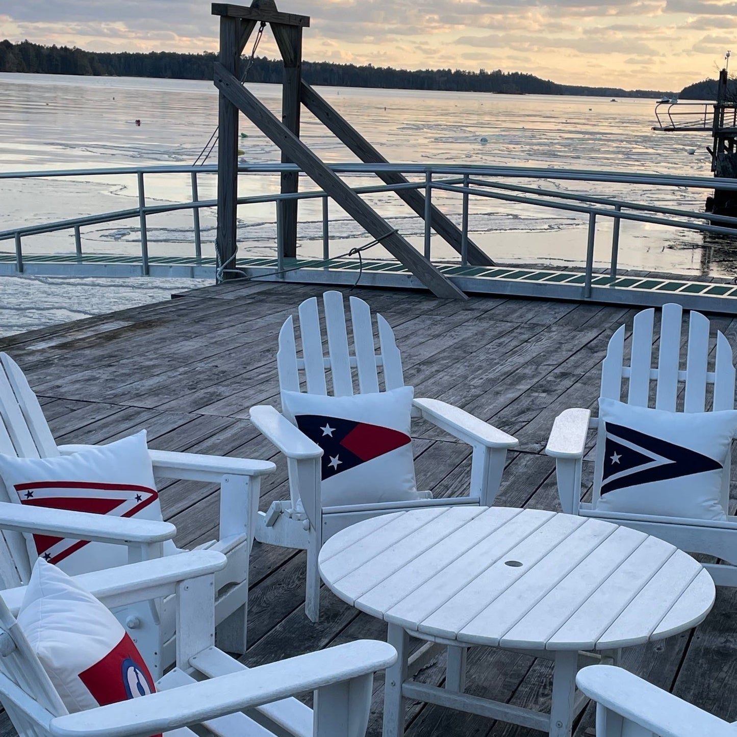 Edgartown Yacht Club Pillow