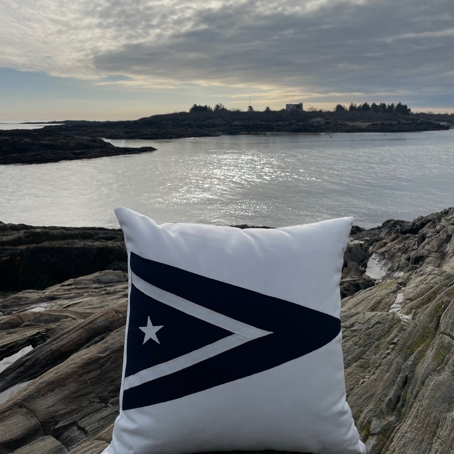 Nantucket Yacht Club PIllow