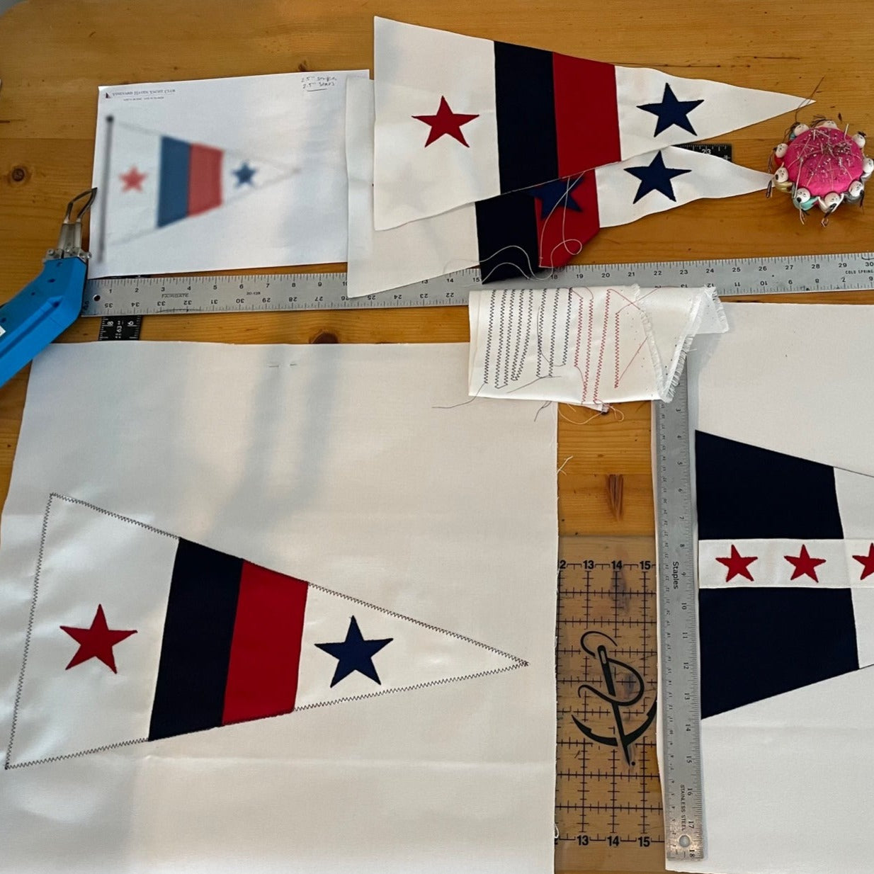 Vineyard Haven Yacht Club Pillow