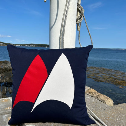 Yacht Underway Pillow