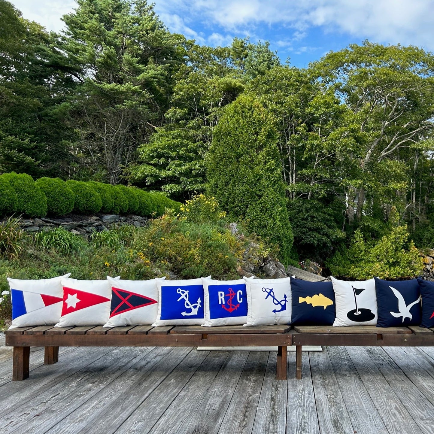 Annisquam Yacht Club Pillow