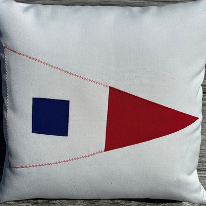 Seal Harbor Yacht Club Pillow