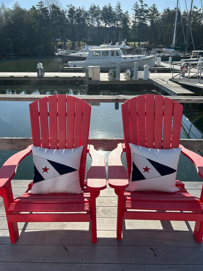 Cohasset Yacht Club Pillow