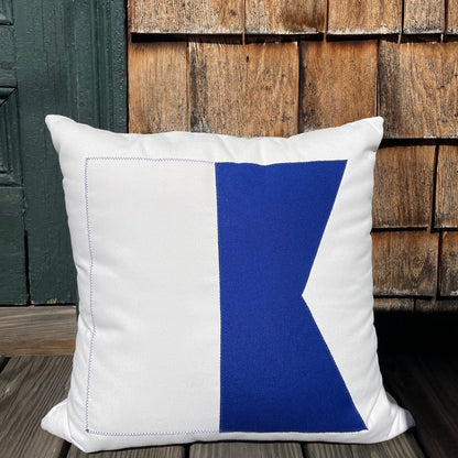 A (Alpha) - Code Flag Pillow