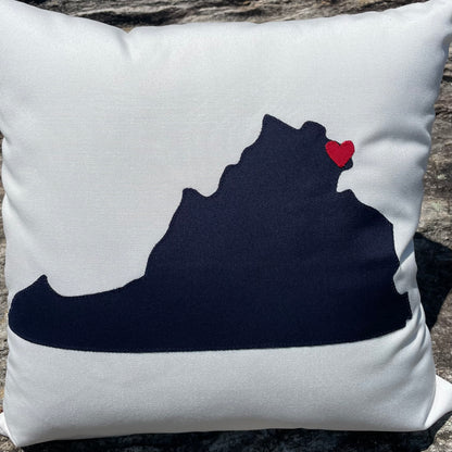 Virginia State Pillow