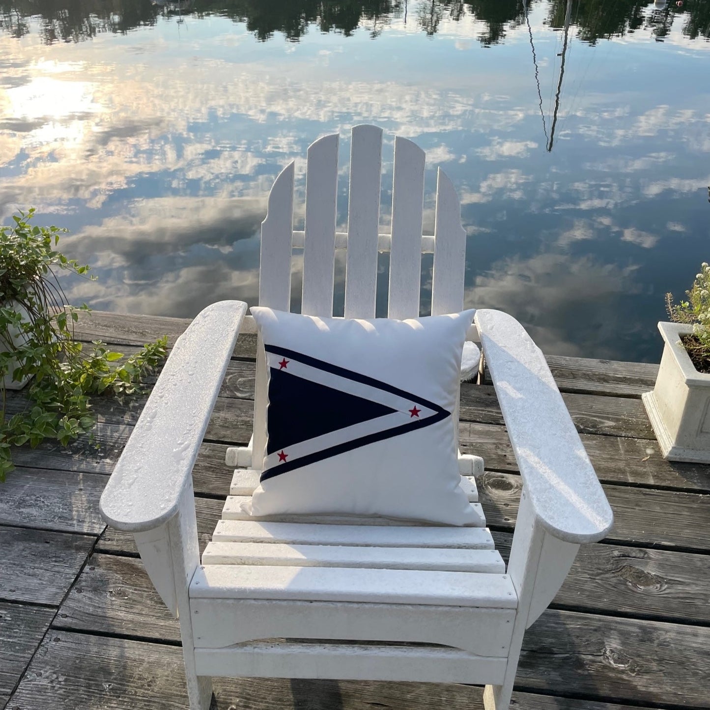 Rockland Yacht Club Pillow