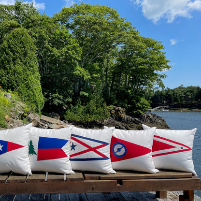 Portland Yacht Club Pillow