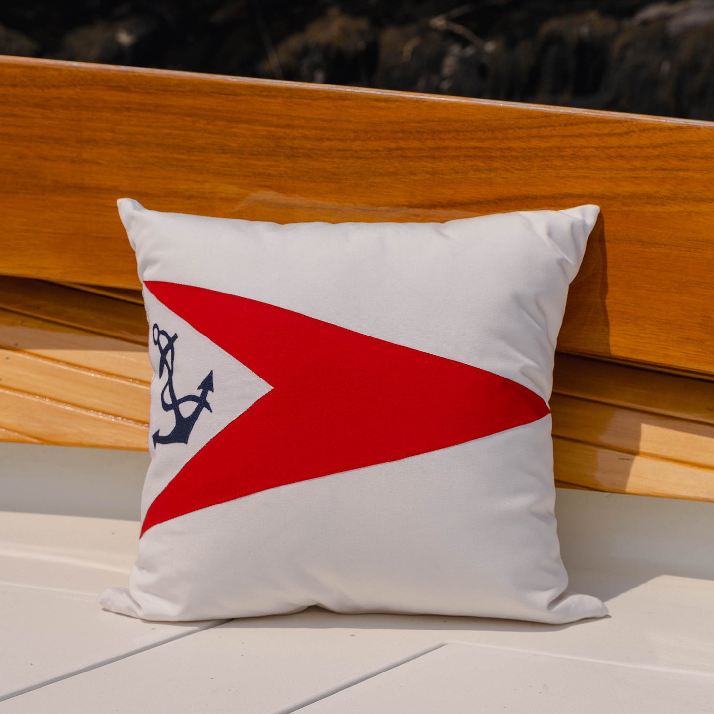 New Bedford Yacht Club Pillow