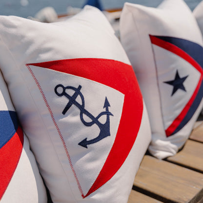 New Bedford Yacht Club Pillow