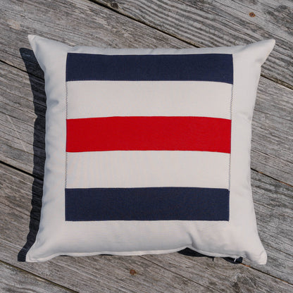 C (Charlie) - Code Flag Pillow