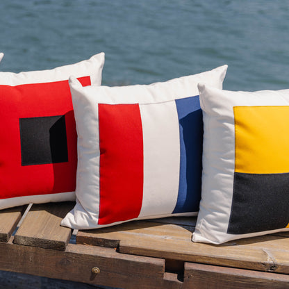 T (Tango) - Code Flag Pillow