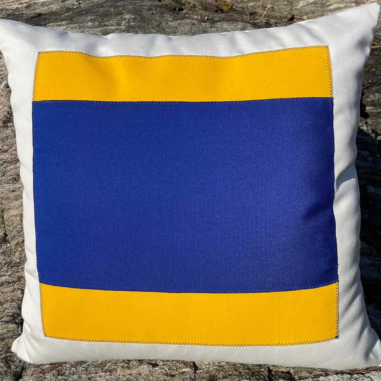 D (Delta) - Code Flag Pillow