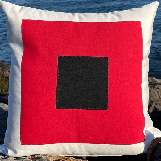 Hurricane - Code Flag Pillow