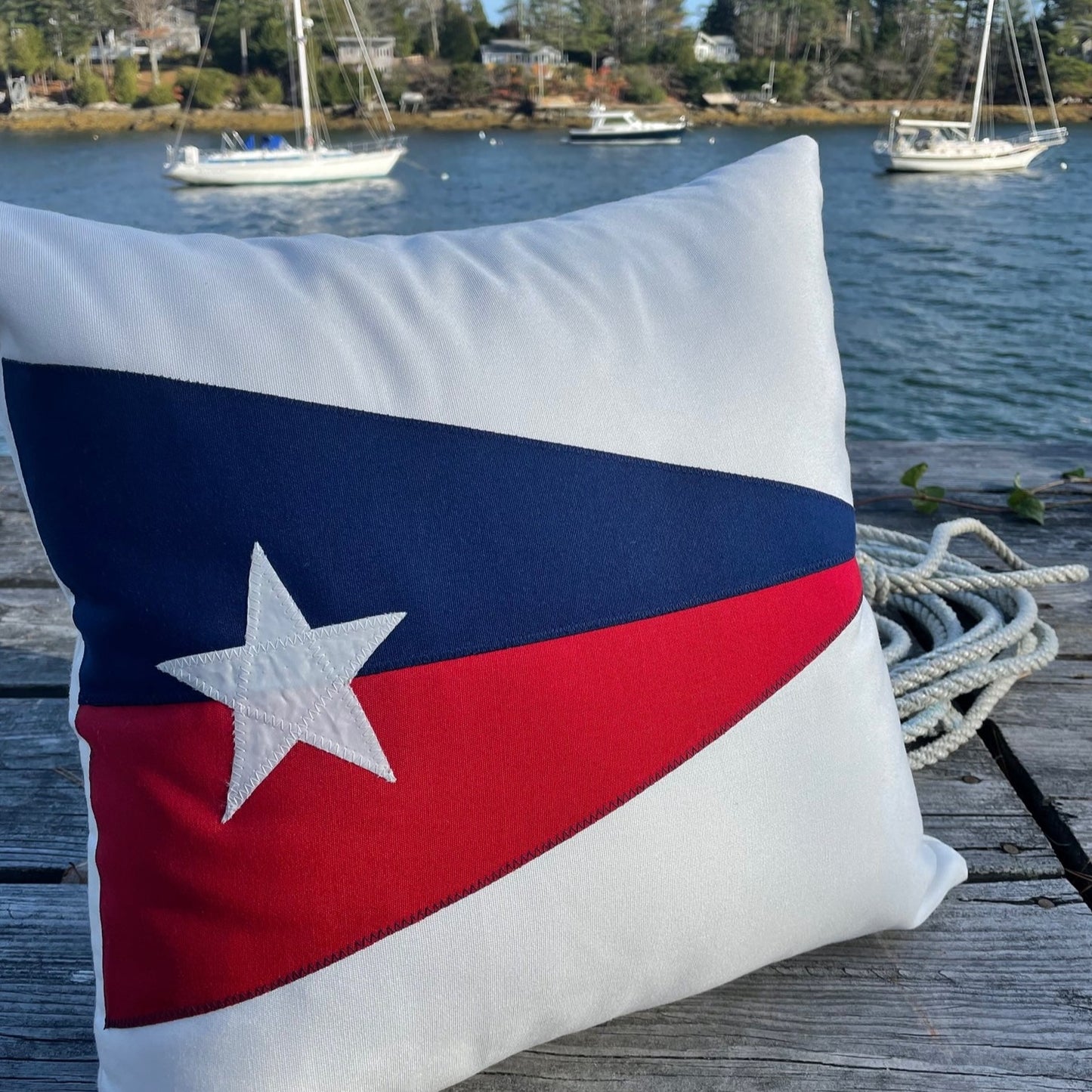 Pleon Yacht Club Pillow