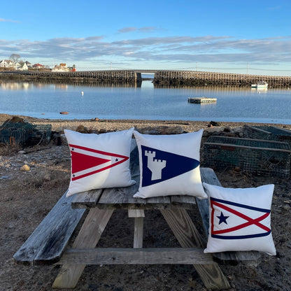 Harraseeket Yacht Club Pillow