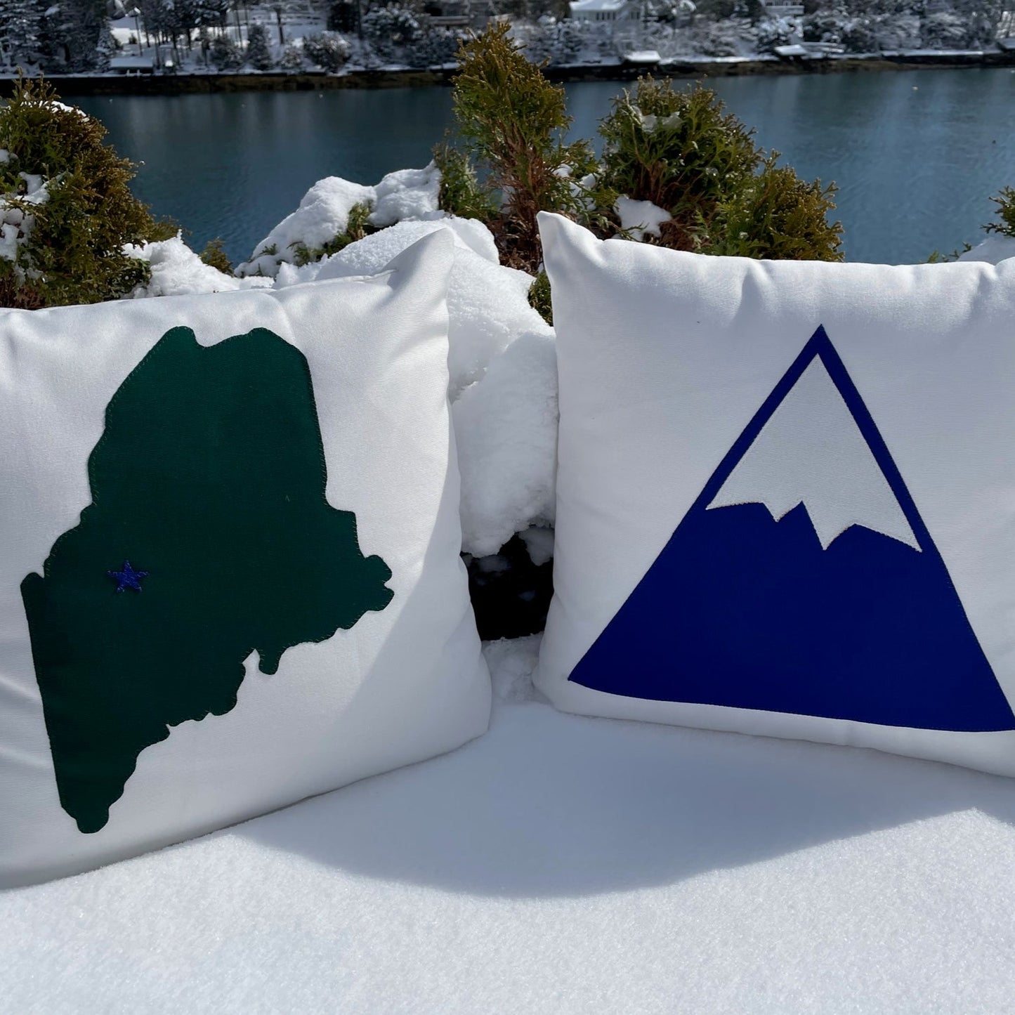 State of Maine Pillow