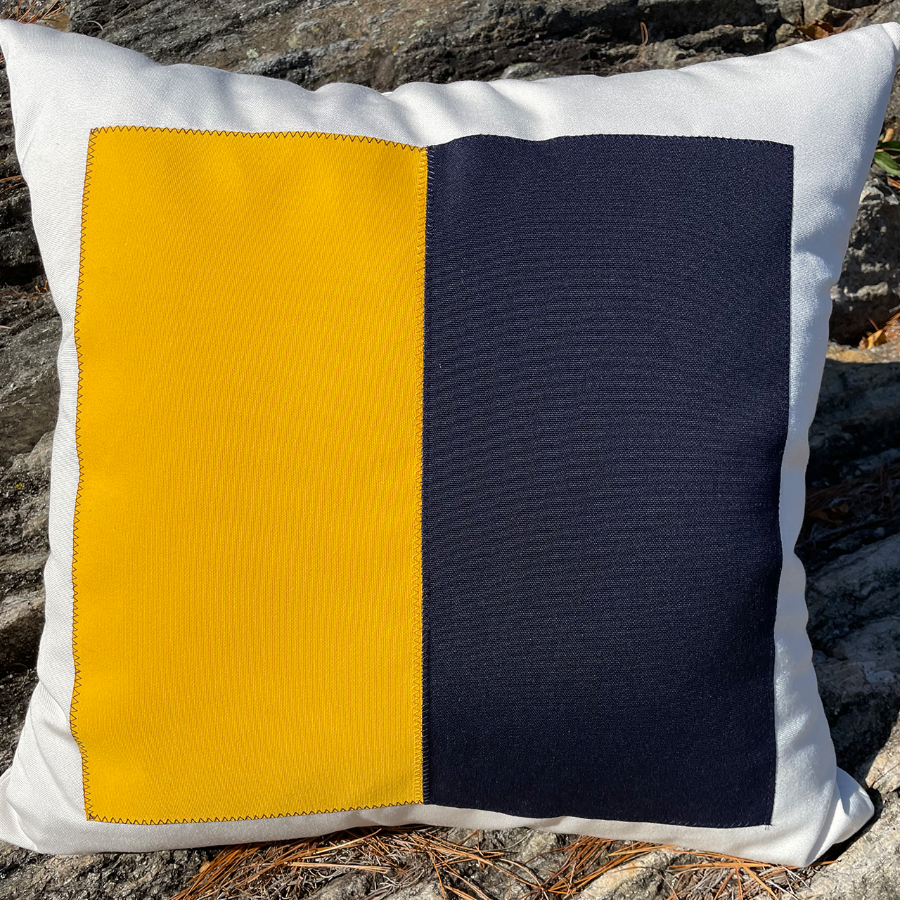 K (Kilo) - Code Flag Pillow
