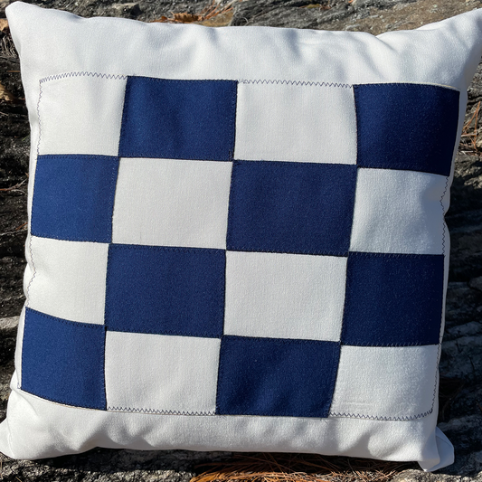 N (November) - Code Flag Pillow