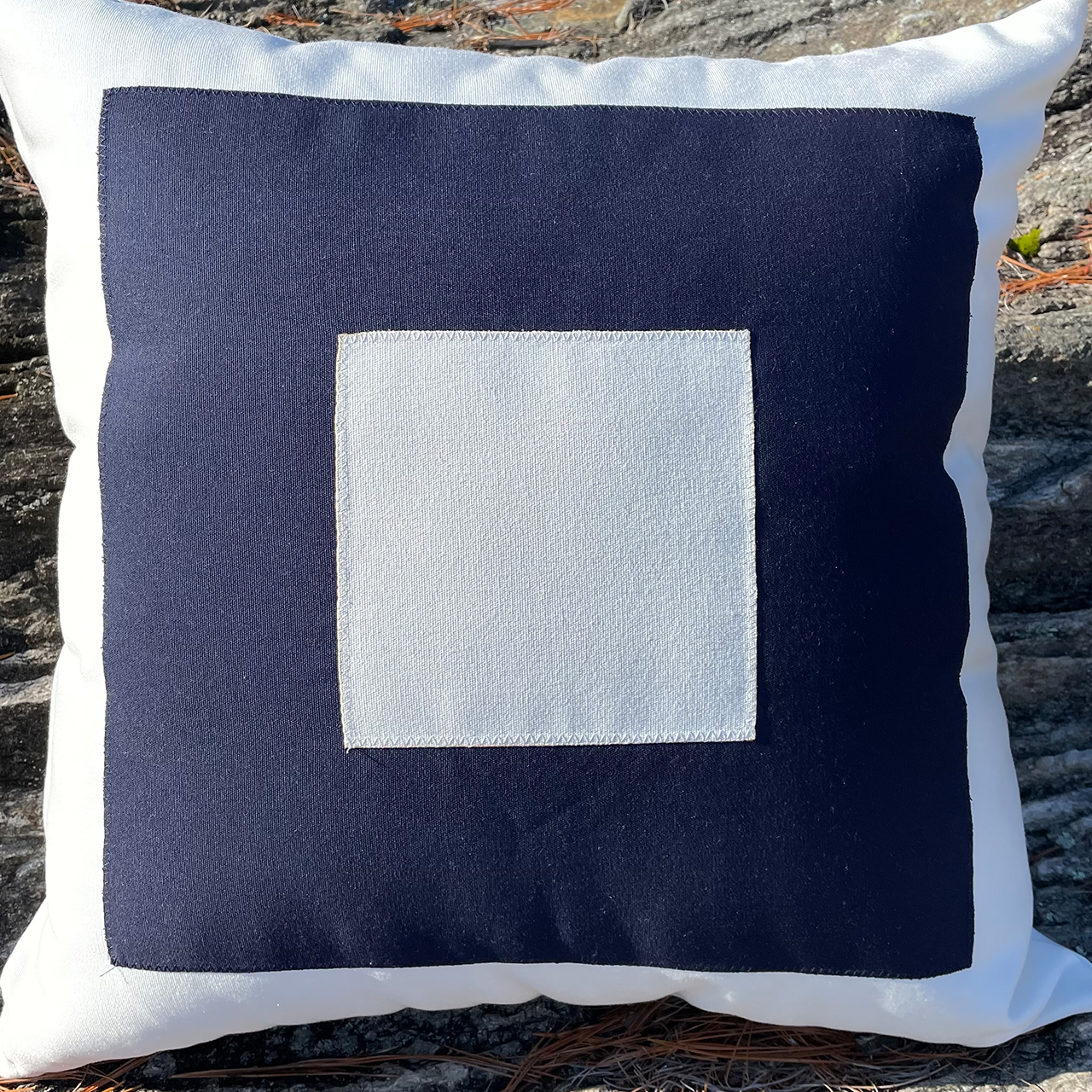 P (Papa) - Code Flag Pillow