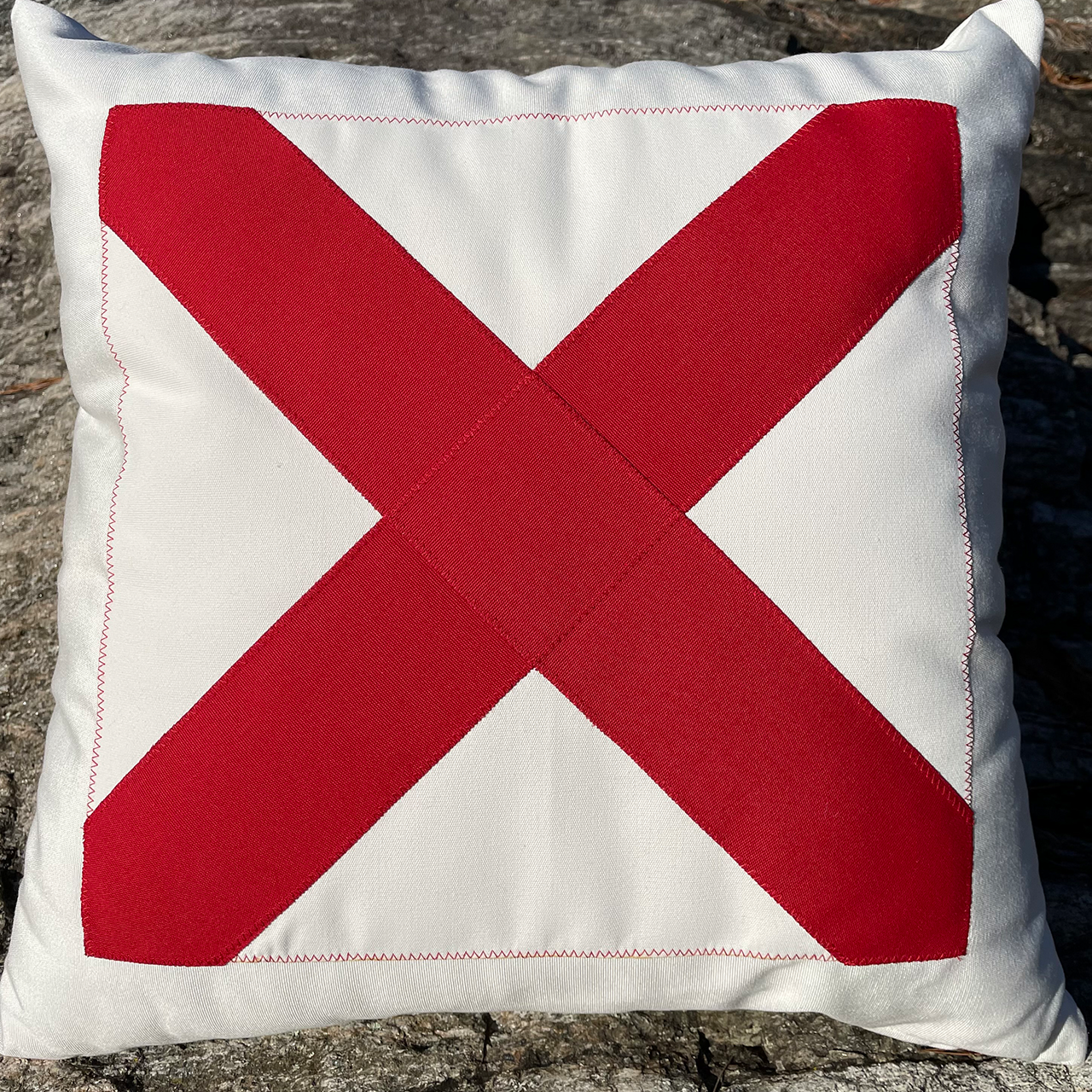 Victor Codea V (Victor) - Code Flag Pillow – Harpswell Island Designs